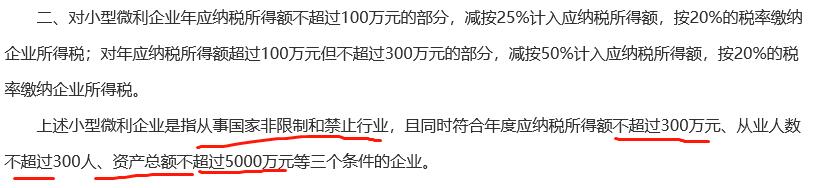 小型微利企業(yè)，千萬要提前籌劃好