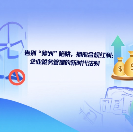 告別“籌劃”陷阱，擁抱合規(guī)紅利：企業(yè)稅務(wù)管理的新時代法則
